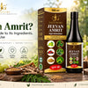 JaiGururs Jeevan Amrit herbal tonic with Amla, Ashwagandha, Moringa, Spirulina and other natural ingredients for daily wellness