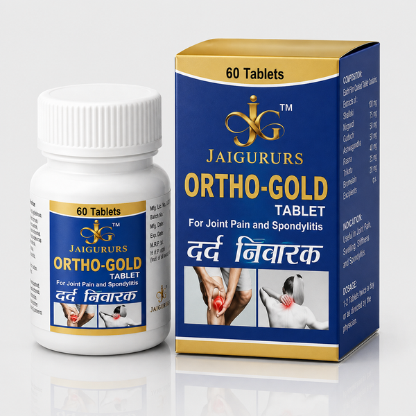 Ortho-Gold Tablet | Ayurvedic Joint Wellness Formula | 60 Tablets