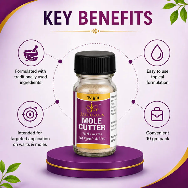 Mole Cutter | Ayurvedic External-Use Skin Formula