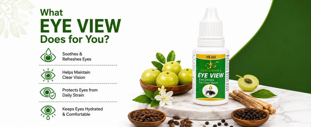 Eye View Eye Drops – Herbal Eye Care for Clear Vision 15ml