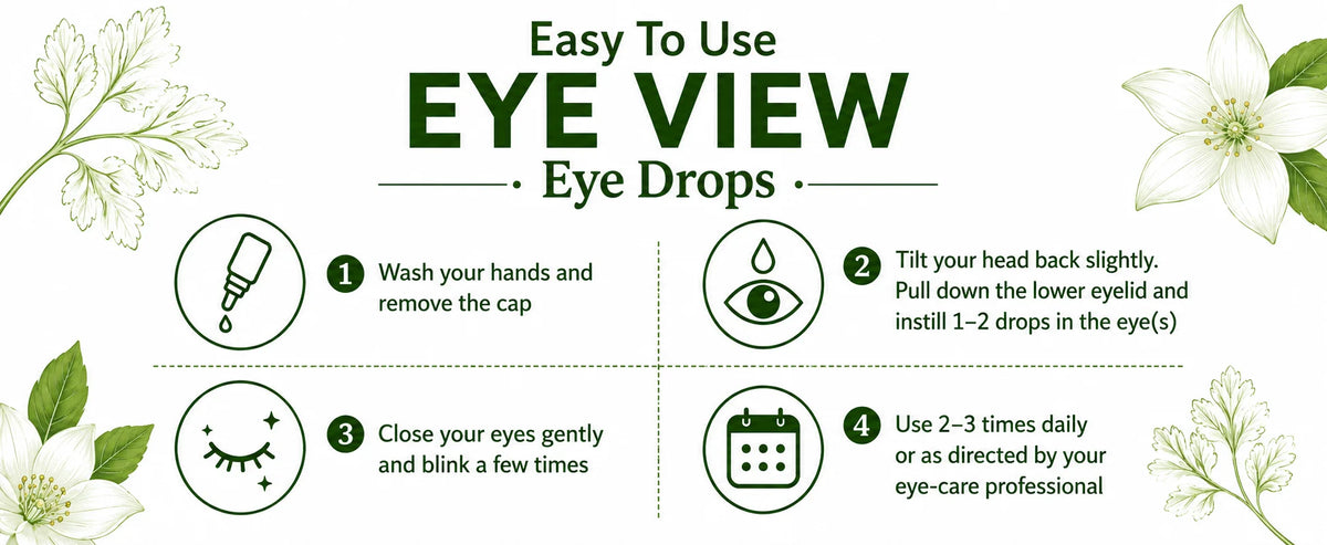 Eye View Eye Drops – Herbal Eye Care for Clear Vision 15ml
