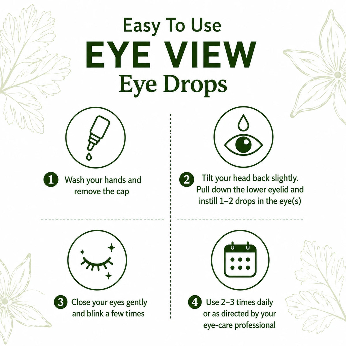 Eye View Eye Drops – Herbal Eye Care for Clear Vision 15ml