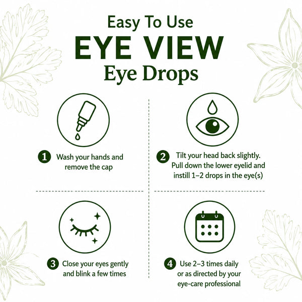 Eye View Eye Drops – Herbal Eye Care for Clear Vision 15ml