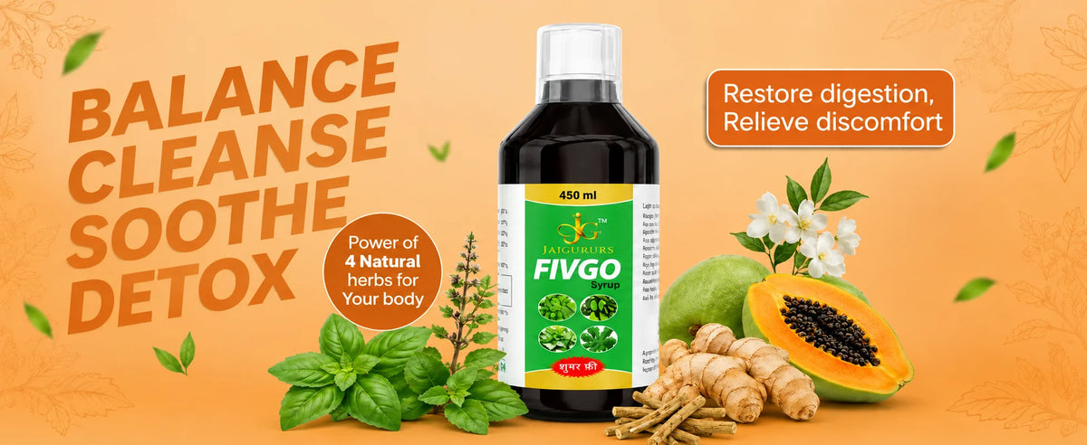 Fivgo Syrup – Herbal Wellness Formula with Giloy & Tulsi 450ml