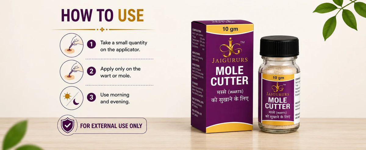 Mole Cutter | Ayurvedic External-Use Skin Formula