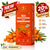 A 500ml box of Jaigururs Sea Buckthorn Juice, presented in a vibrant orange color with illustrations of sea buckthorn berries and leaves. The box is flanked by clusters of orange sea buckthorn berries and green leaves, with promotional banners on the top corners reading 'NEW LAUNCH' and '20% OFF'.